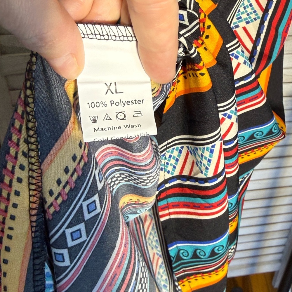 Colorful Striped Maxi Skirt - Picture 3 of 3